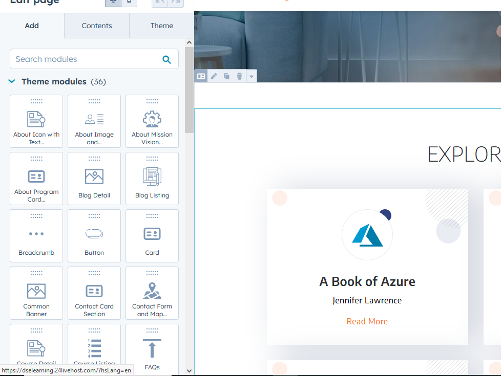 Easy to Edit and fully Drag and Drop Template Modules